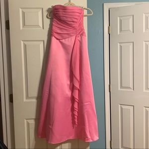 Masquerade Long Pink Gown